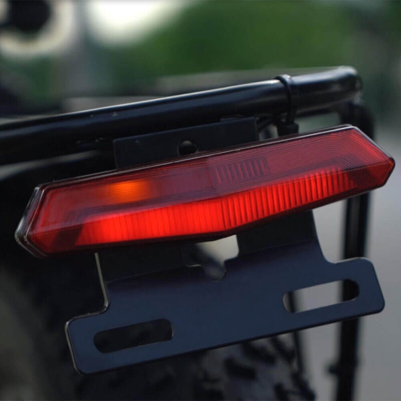 Turnlight electric bicycle